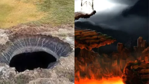 西伯利亚地狱之门